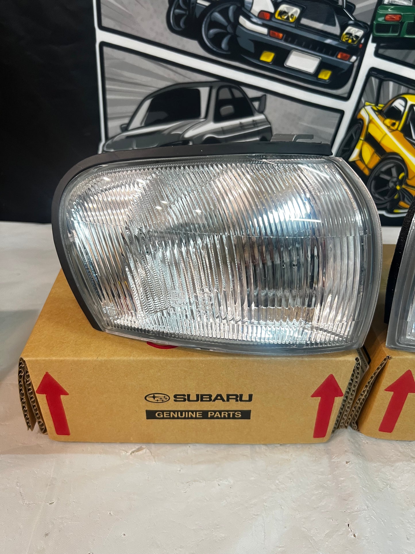 SUBARU IMPREZA WRX GC8 PAIR CORNER PARKER LIGHTS 92-00 model
