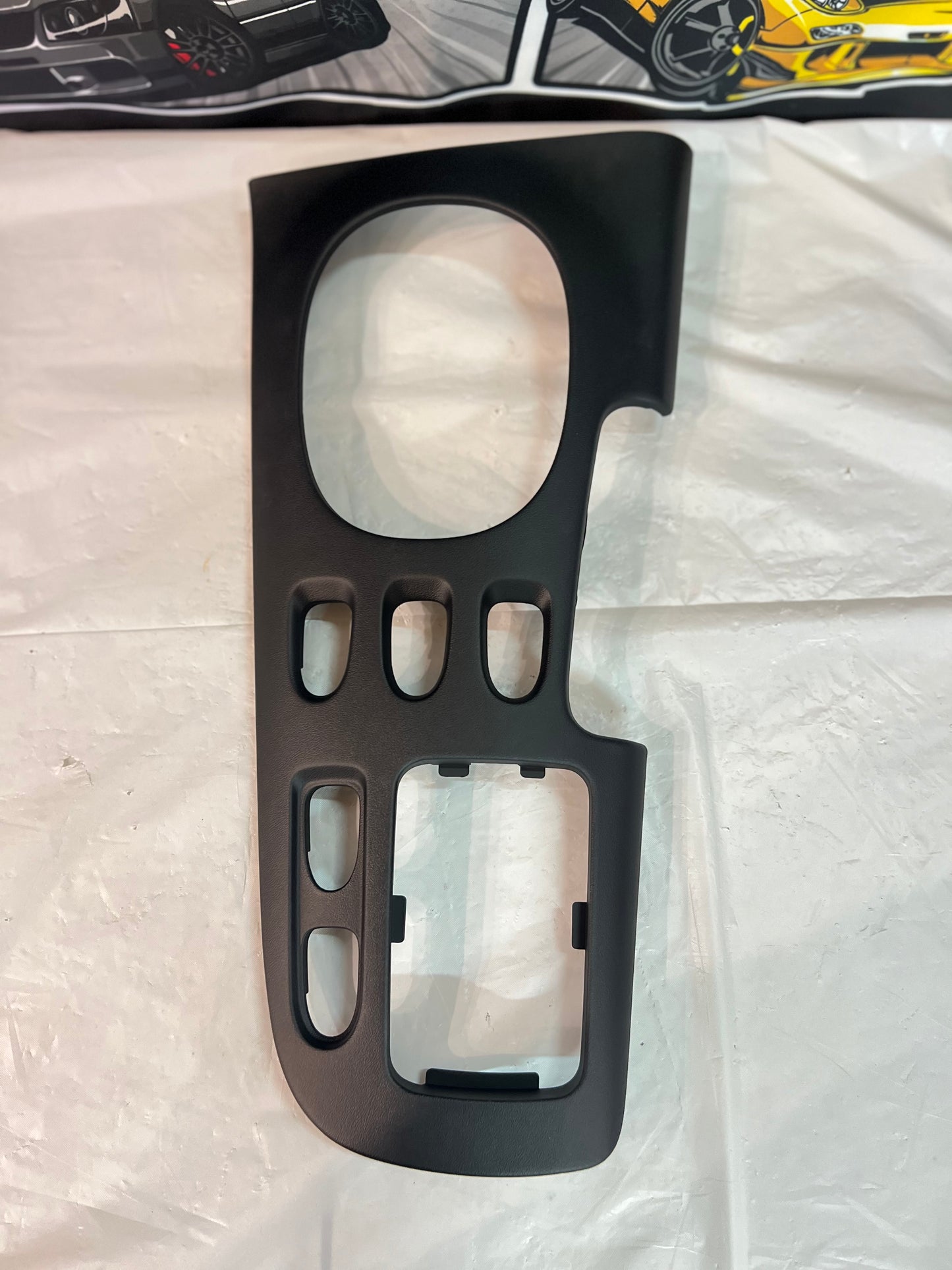 Mazda Rx7 FD3S shift console + switch cover (brand new genuine) #F110-64-471A