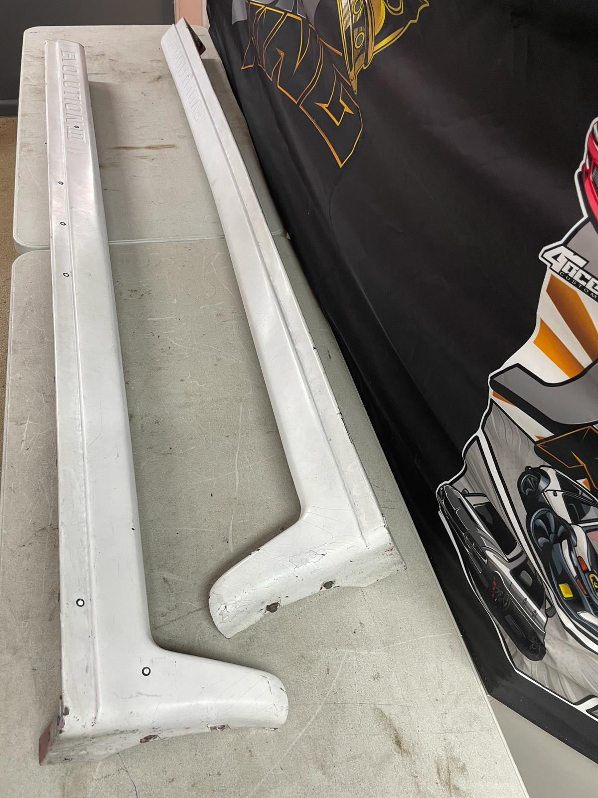 Mitsubishi Lancer Evolution 3 Genuine Side Skirts good condition