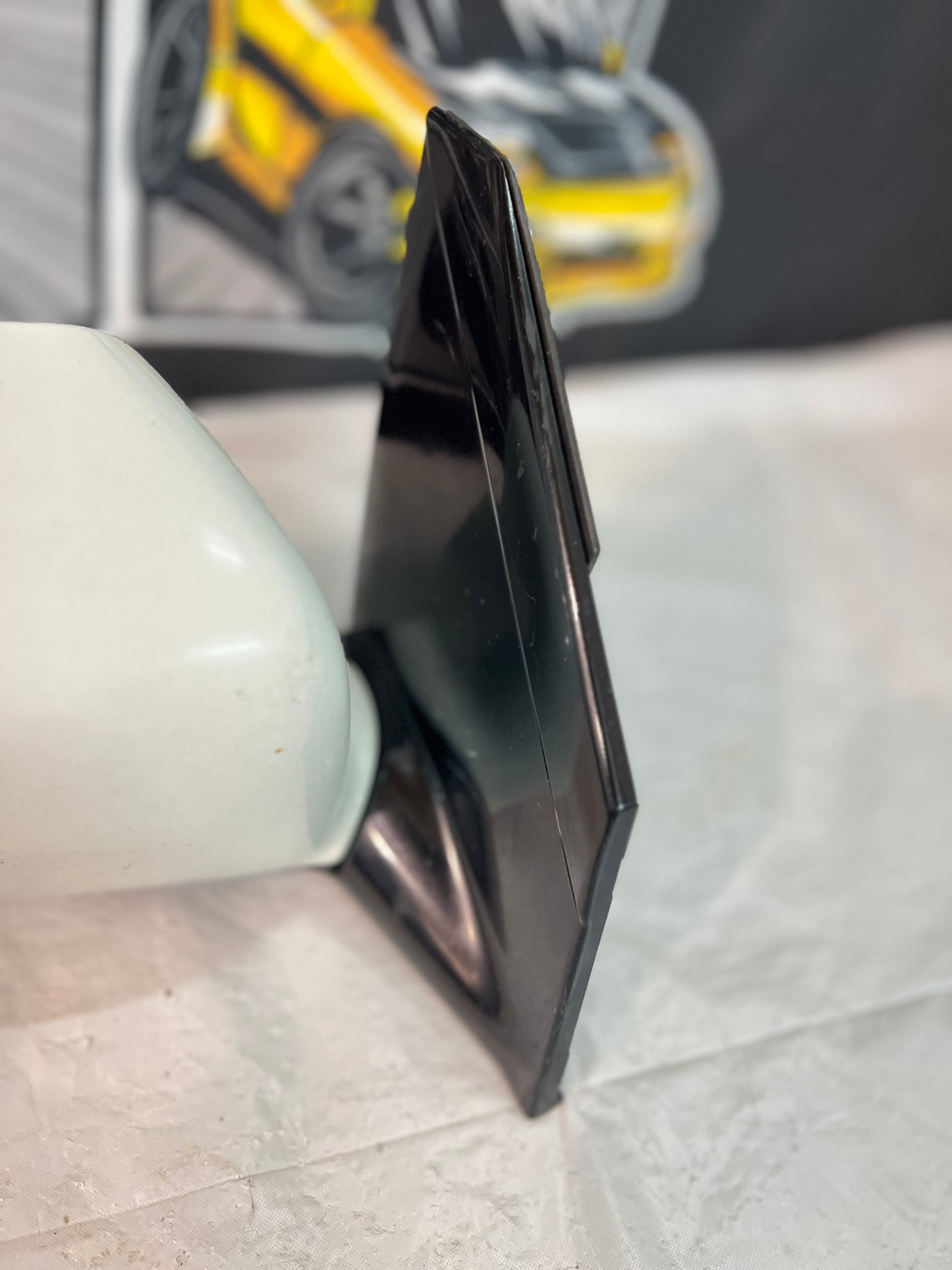 Mitsubishi Lancer Evolution 7-8-9 Electric Mirror (LH) OEM White Colour