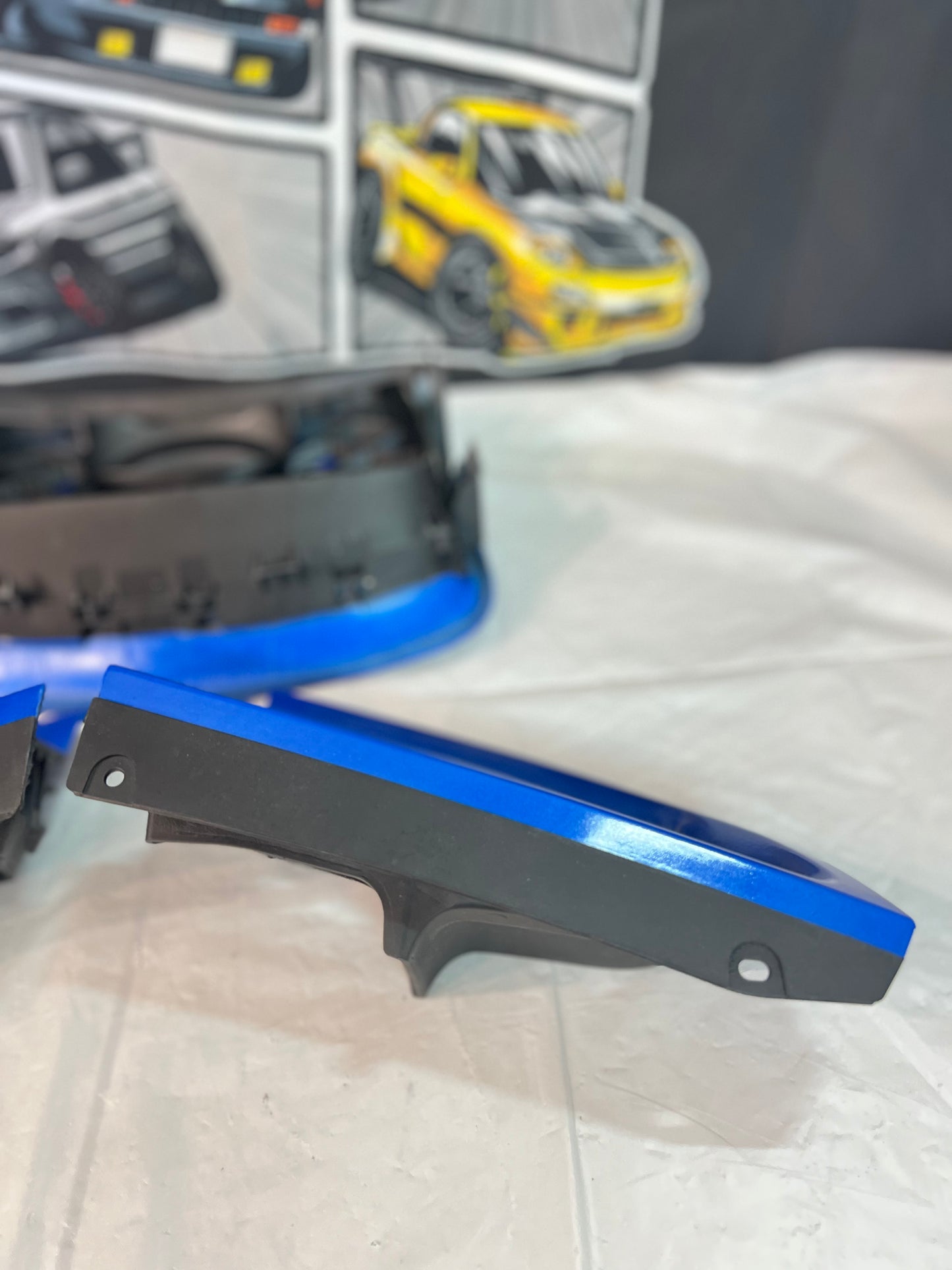 Subaru WRX/Sti Hawkeye Grille 3 piece set genuine.