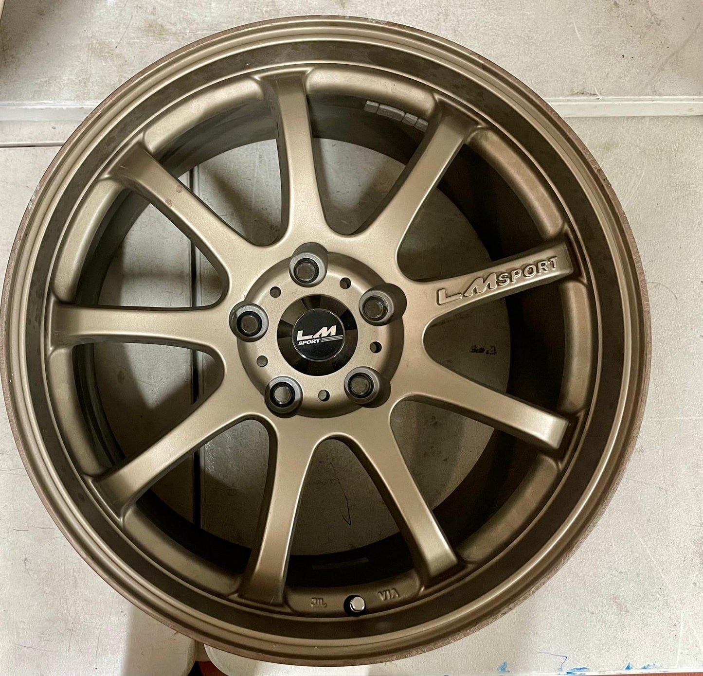 Lm Sport Bronze wheels 5x114.3 +30
