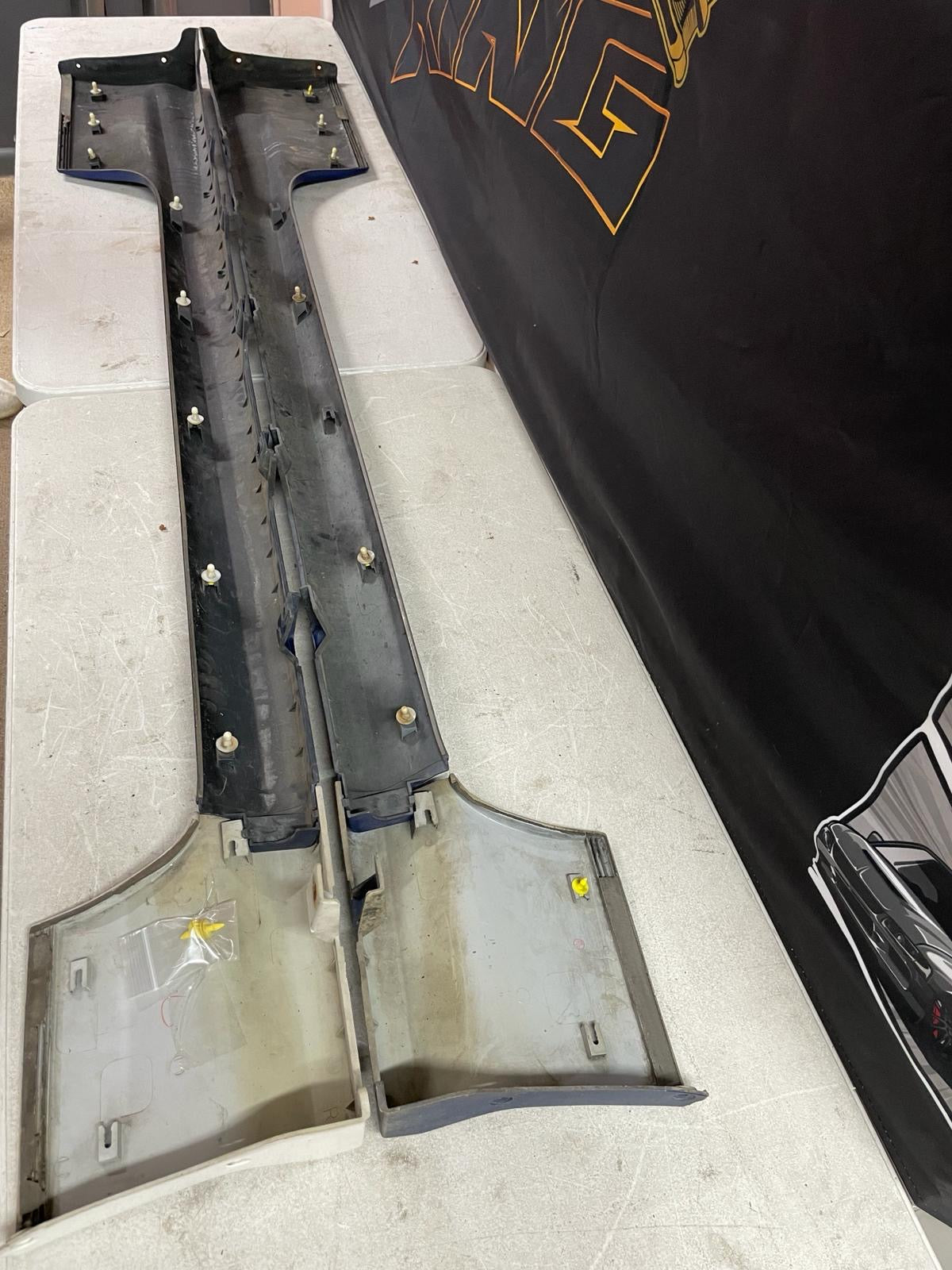 Nissan Silvia S15/200sx Gt - Aero Genuine Side Skirts (2 piece) ADM/JDM Models.