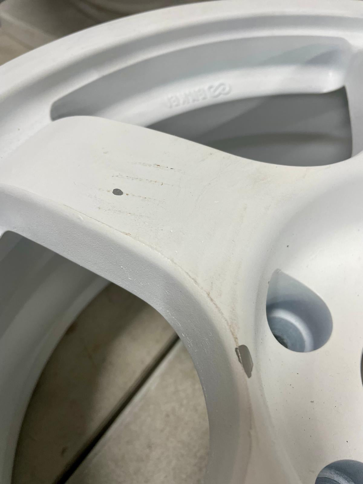 ENKEI EVO TARMAC RARE 17x8 wide WHEELS 5x114.3 +35 OEM Colour & Used Condition.