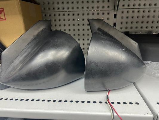 MITSUBISHI LANCER Evolution 7-8-9 Plastic Ralliart style door mirrors- electric.
