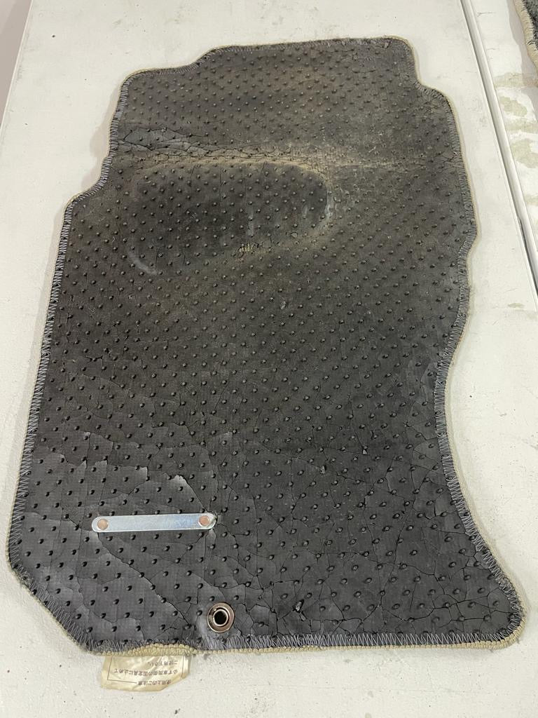 Nissan Skyline Bnr32 GTR OEM FLOOR MATS (minor wear/threading)