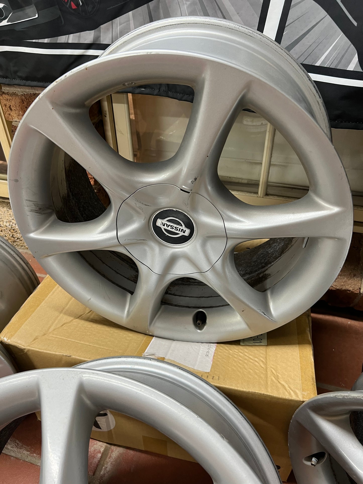 Nissan skyline R34 GTT OEM Wheels
