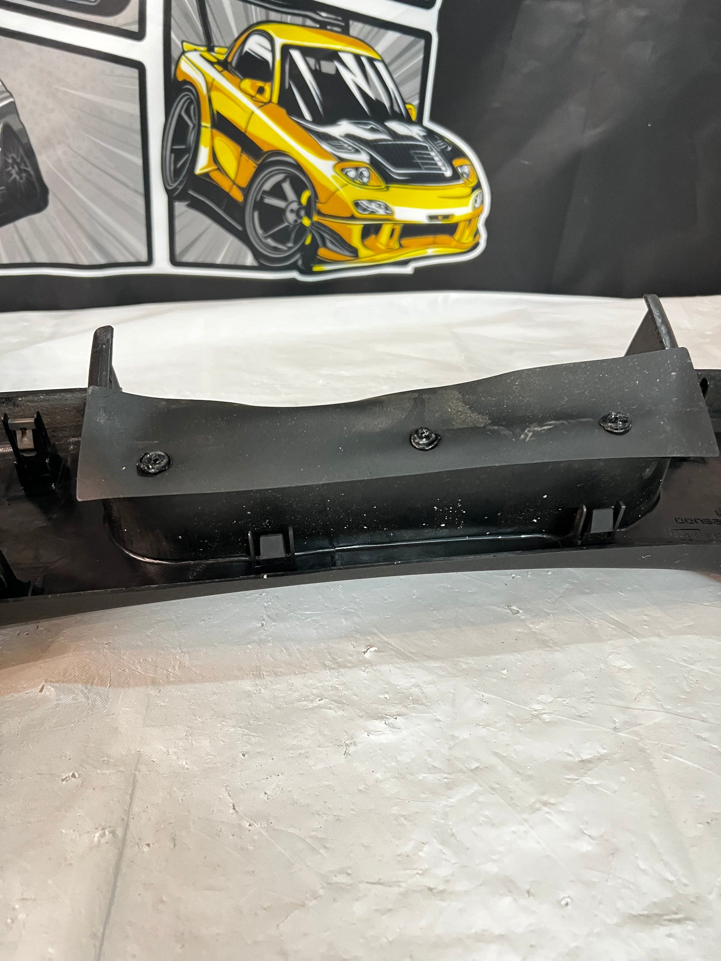 NISSAN SKYLINE R33 DASH FASCIA SURROUND.
