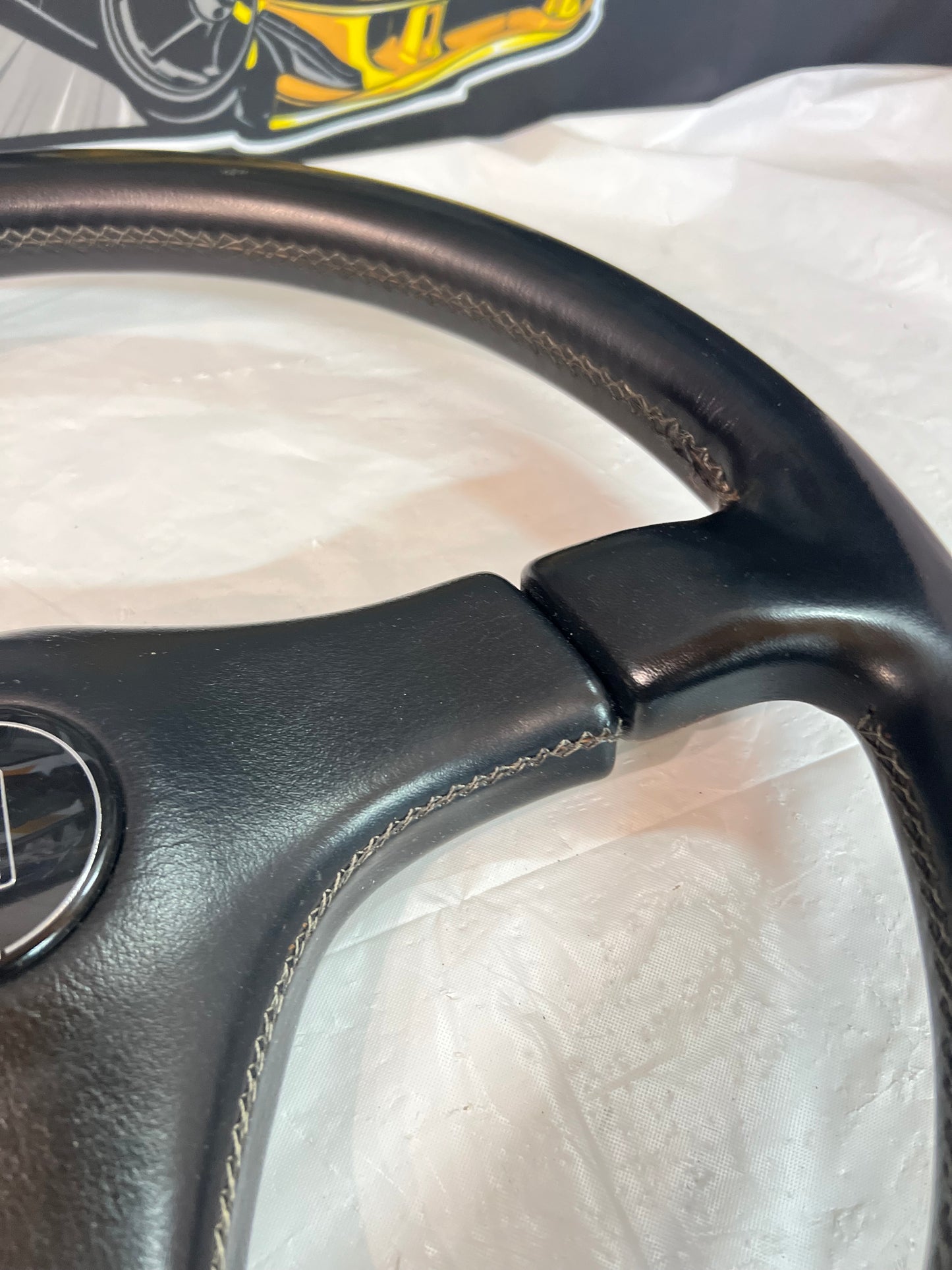 Subaru WRX Sti Nardi OEM Steering Wheel Used condition. Gc8 Gf8 Legacy.