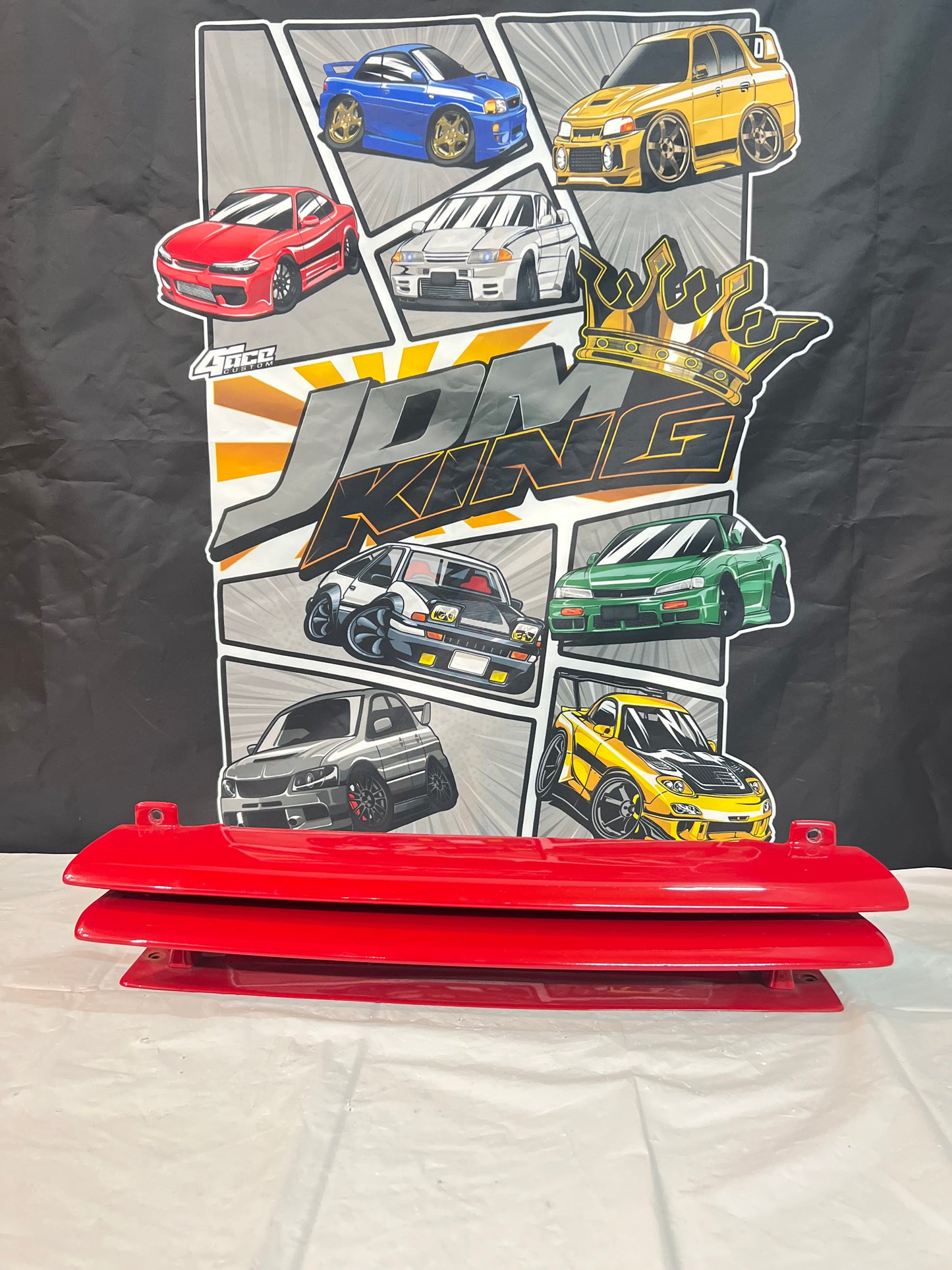 Nissan Silvia S13 GT-R OEM Grille. Genuine plastic not fibreglass.