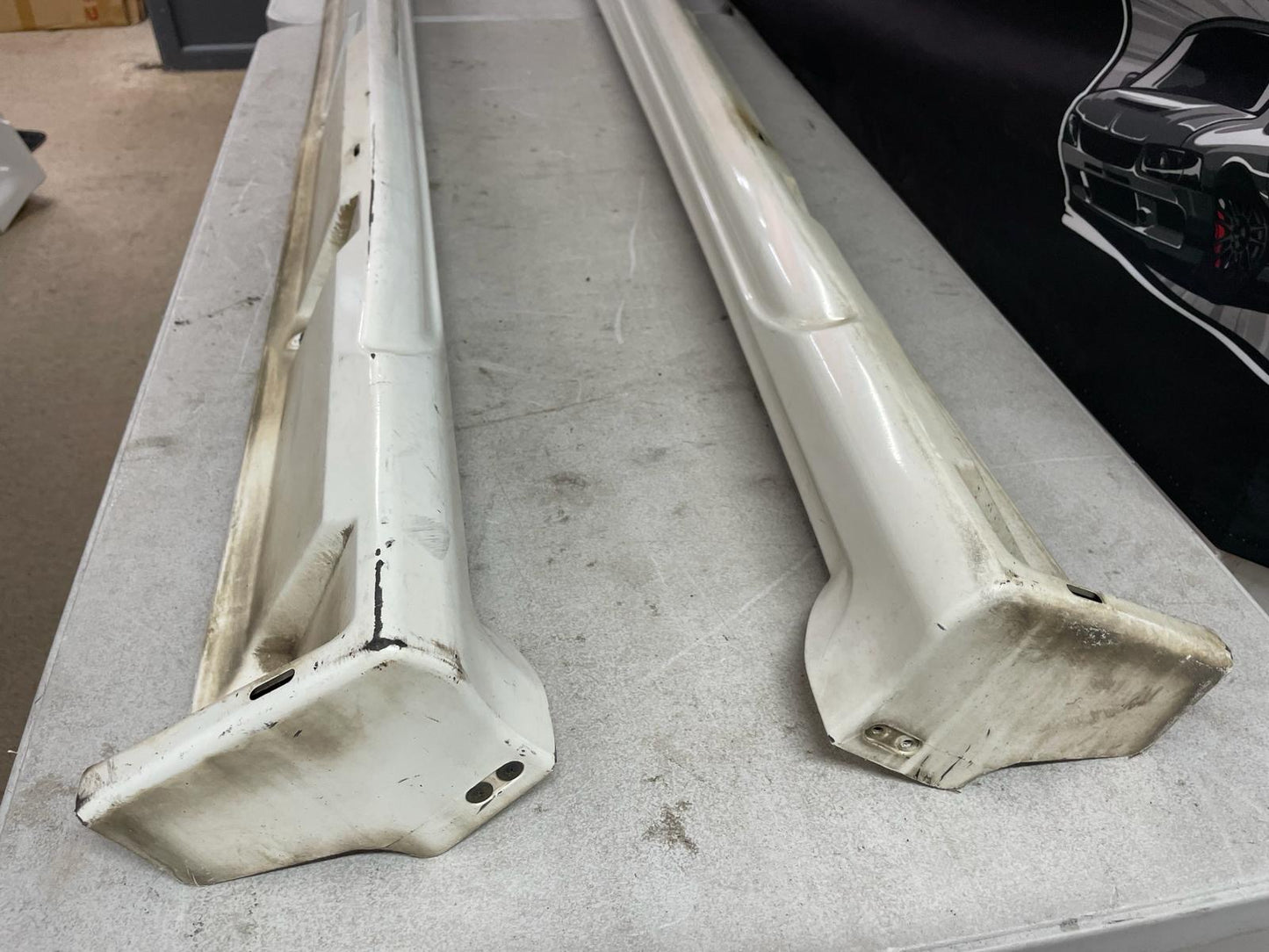 Mitsubishi Lancer Evolution 5/6/6.5 Tommi OEM Genuine Side Skirts