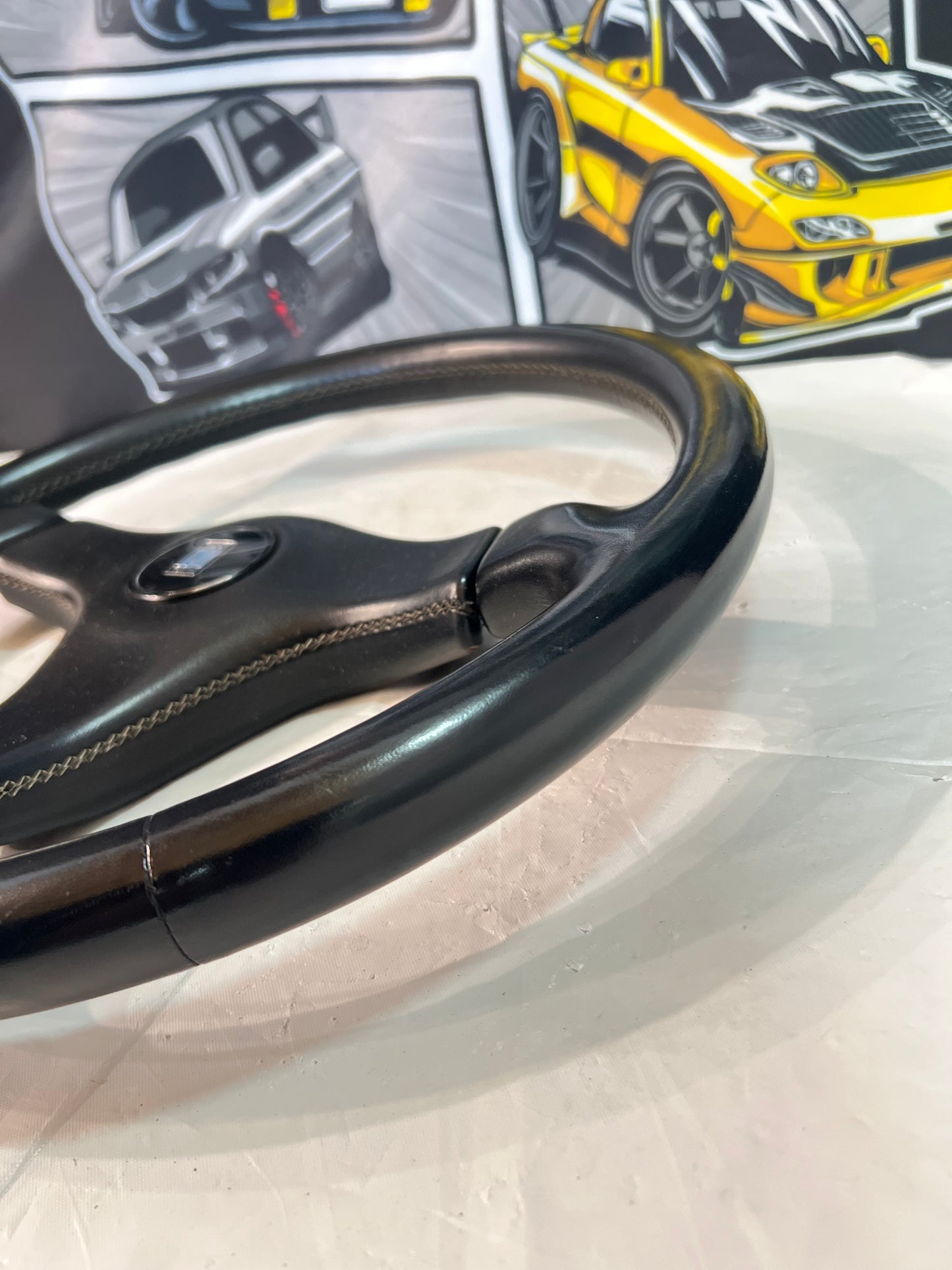 Subaru WRX Sti Nardi OEM Steering Wheel Used condition. Gc8 Gf8 Legacy.