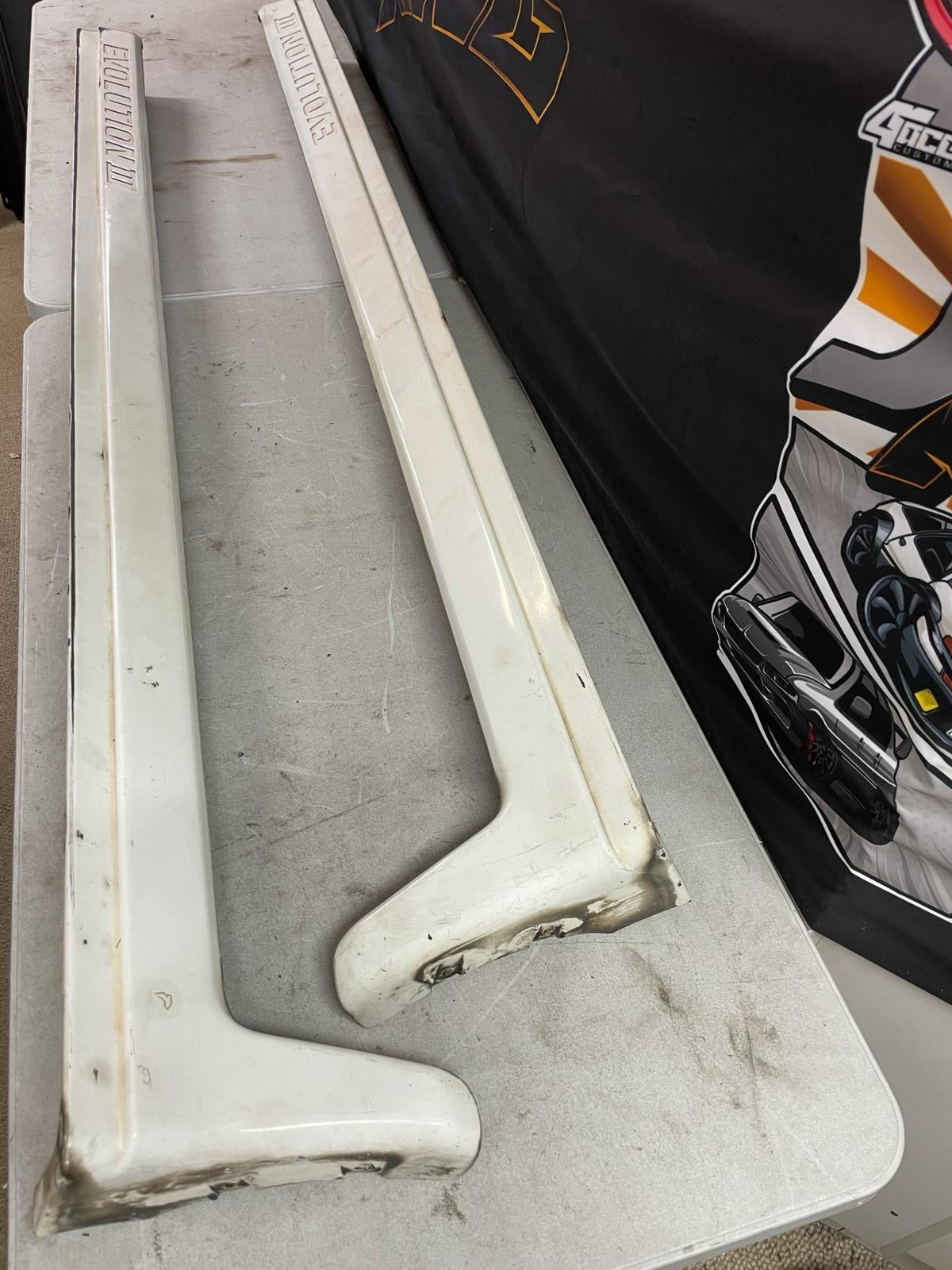 Mitsubishi Lancer Evolution 3 Genuine Side Skirts good condition