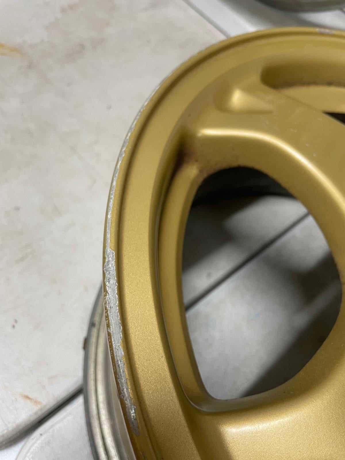 Subaru Impreza WRX GC8 STI OEM WHEELS (Gold) 5x100