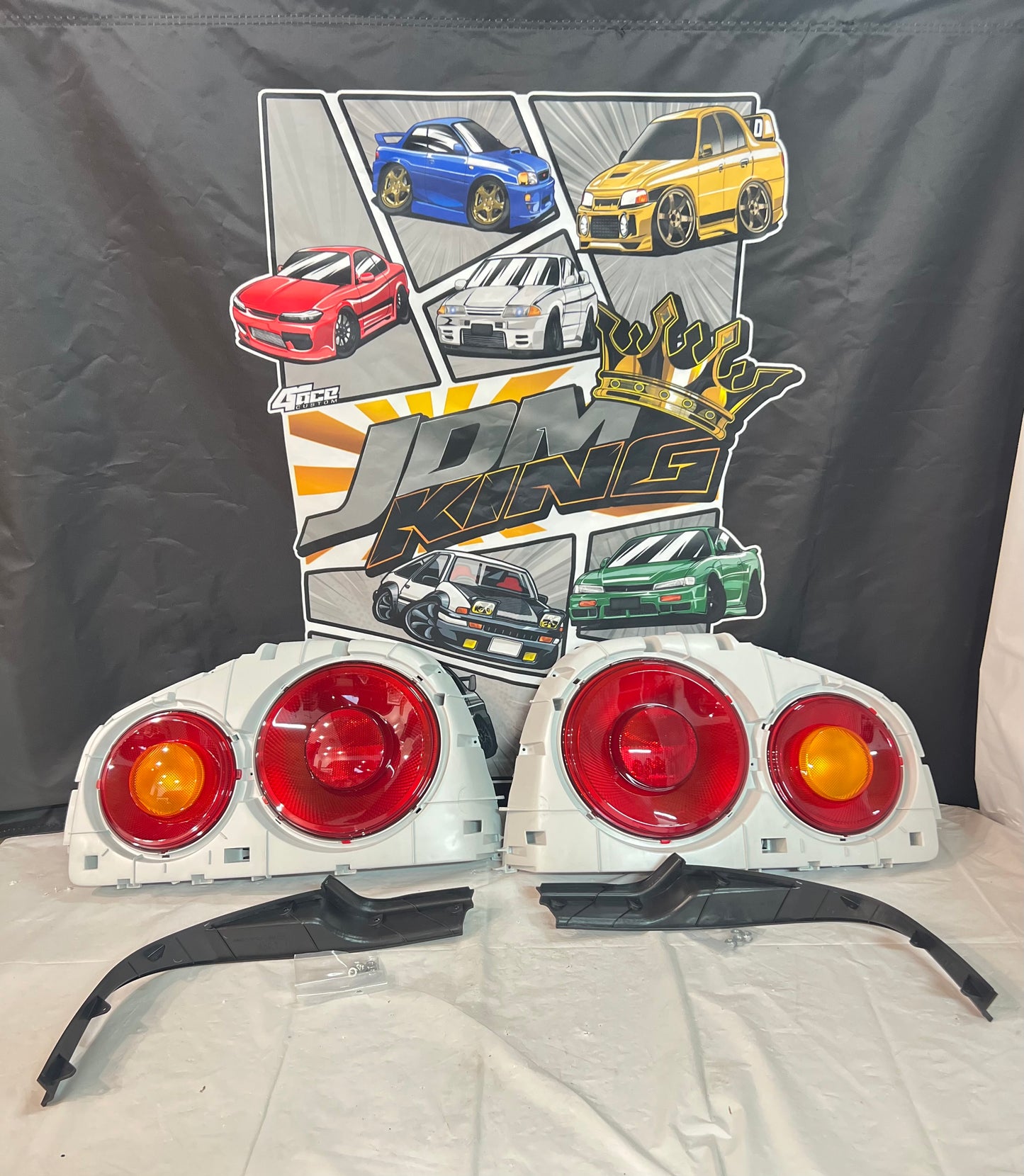 Nissan Skyline BNR34 GTR Tail Light Assembly (LH & RH) SET.Brand new genuine.