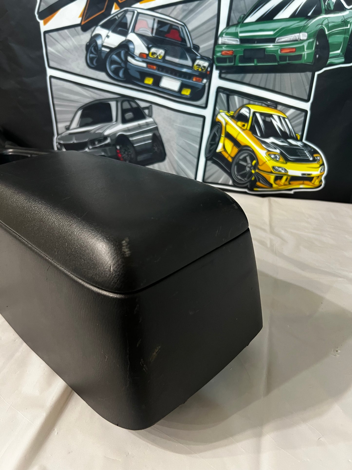 Nissan Silvia S14 Centre console with lid. Used condition (A)