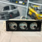 Nissan Silvia S14 200sx JDM triple gauges. (water-boost-volts)