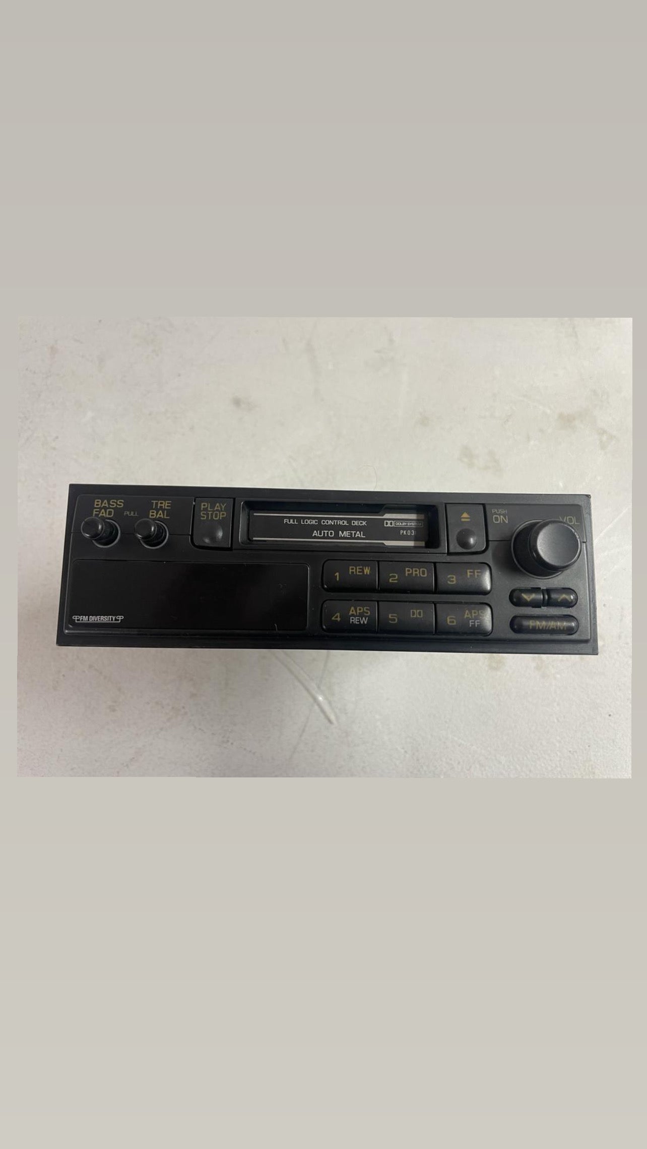 NISSAN SKYLINE BNR32 R32 GTR OEM CASSETTE PLAYER