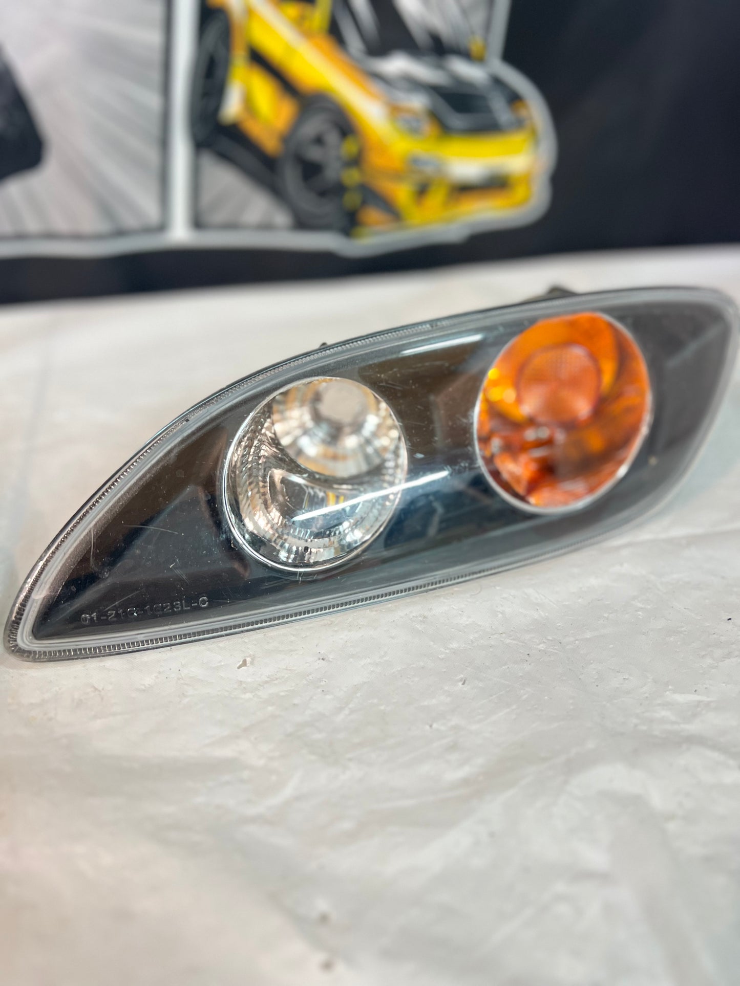 Mazda Rx7 Fd3s front bar indicators replica Suits facelift 99-2002 model.