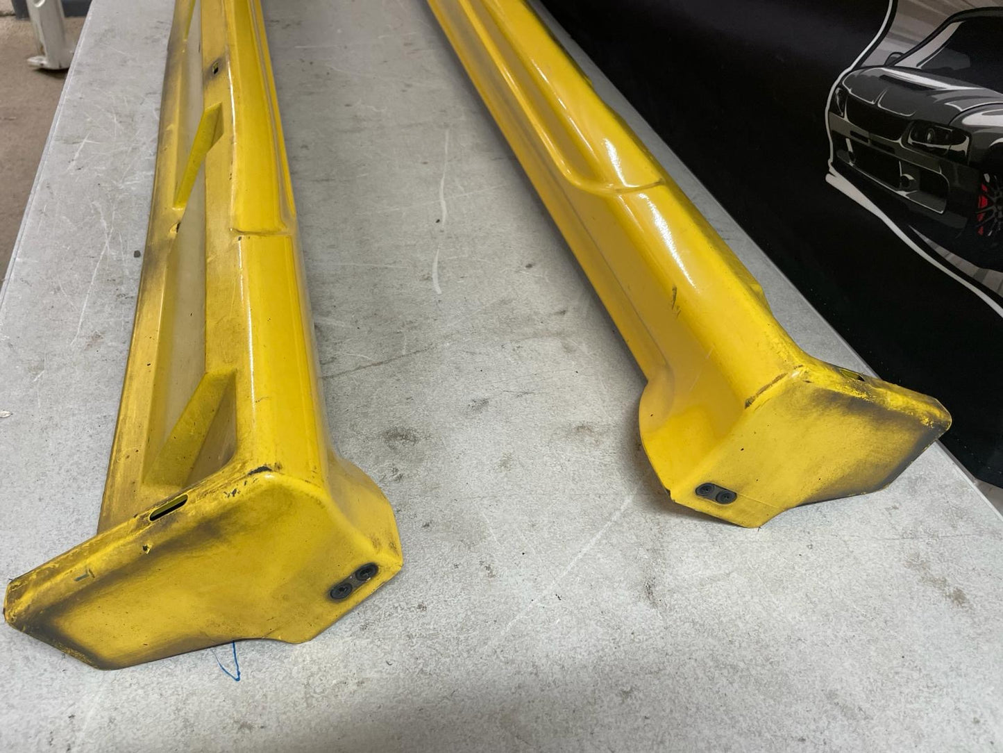 Mitsubishi Lancer Evolution 5/6/6.5 Tommi OEM Genuine Side Skirts