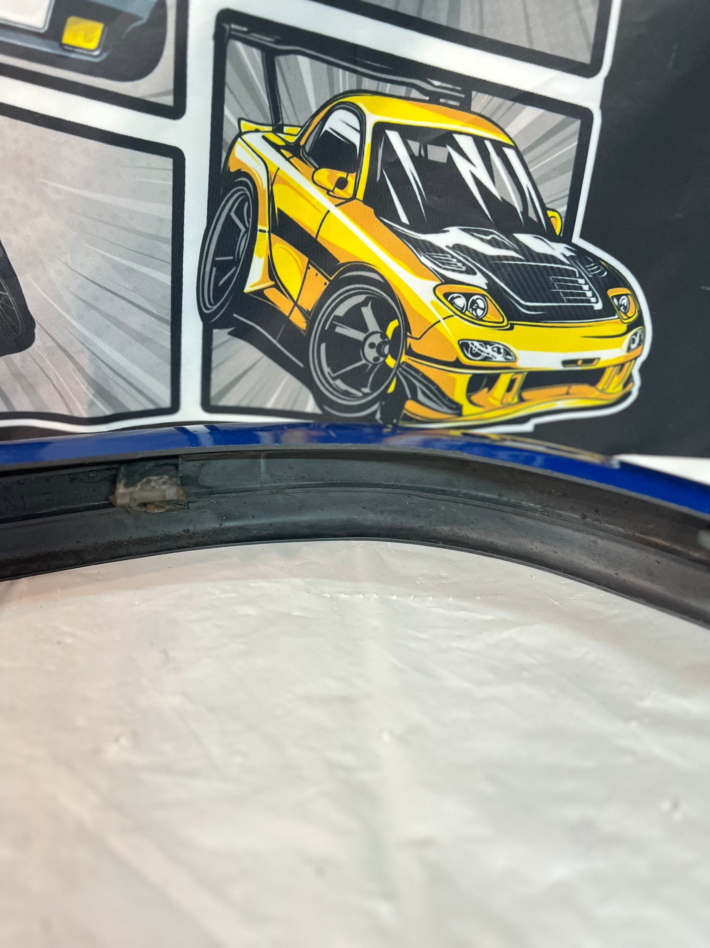 Subaru WRX/ Sti Gc8 Genuine Rear Pods -Rally Blue Colour install & go.