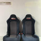 SKYLINE BCNR33 GTR SERIES 3 FRONT SEATS. (RED STITCH)