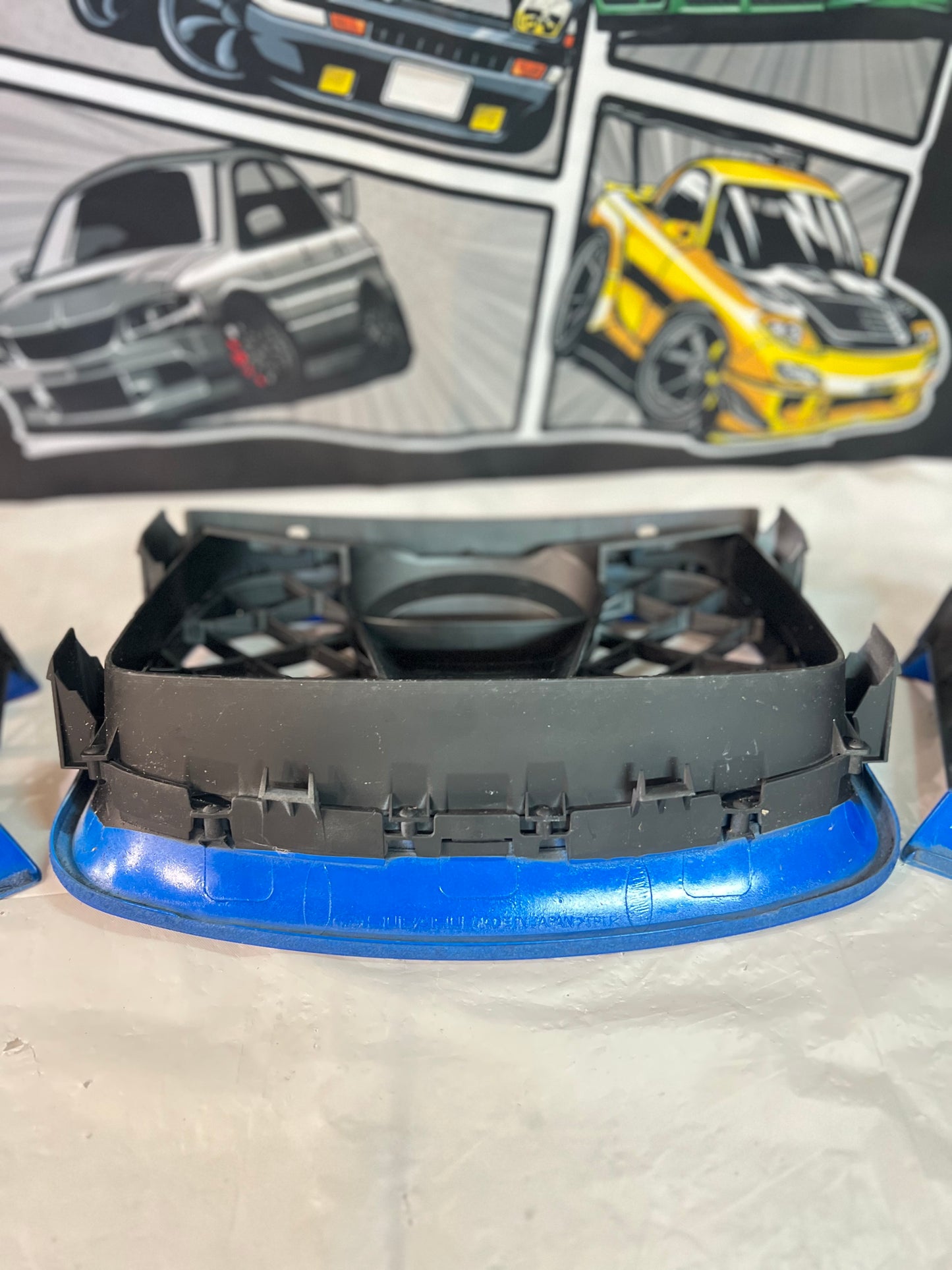 Subaru WRX/Sti Hawkeye Grille 3 piece set genuine.