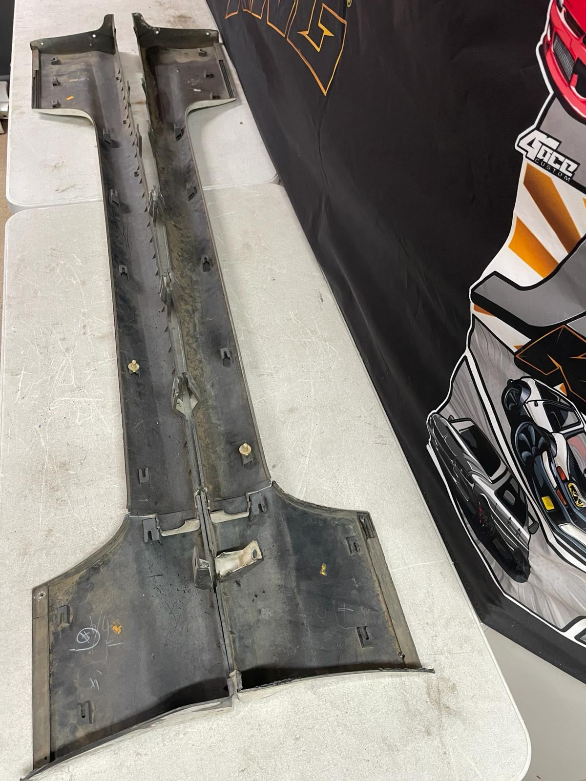 Nissan Silvia S15/200sx Gt - Aero Genuine Side Skirts (2 piece) ADM/JDM Models.