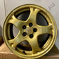 Subaru wrx Gc8 sti oem gold wheels