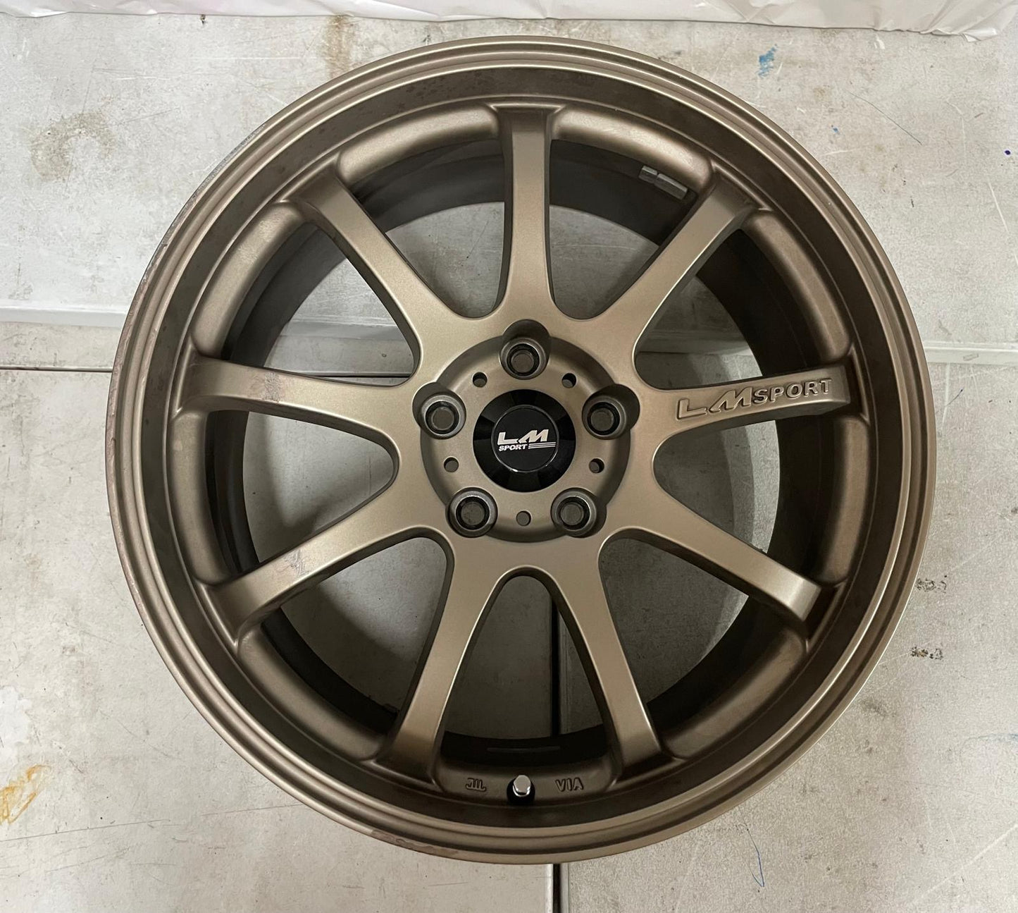 Lm Sport Bronze wheels 5x114.3 +30