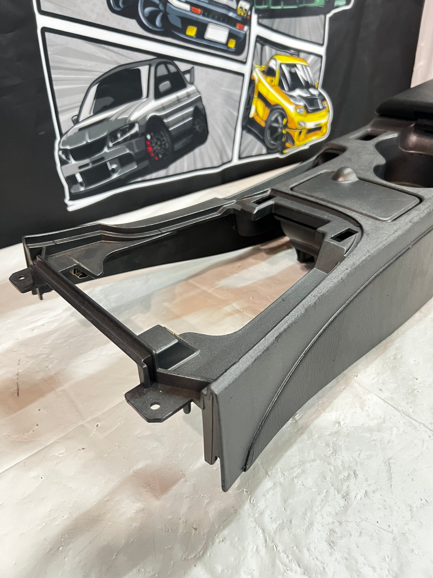 NISSAN SILVIA S15 200SX JDM CENTER CONSOLE + LID + ASHTRAY (USED) (B)