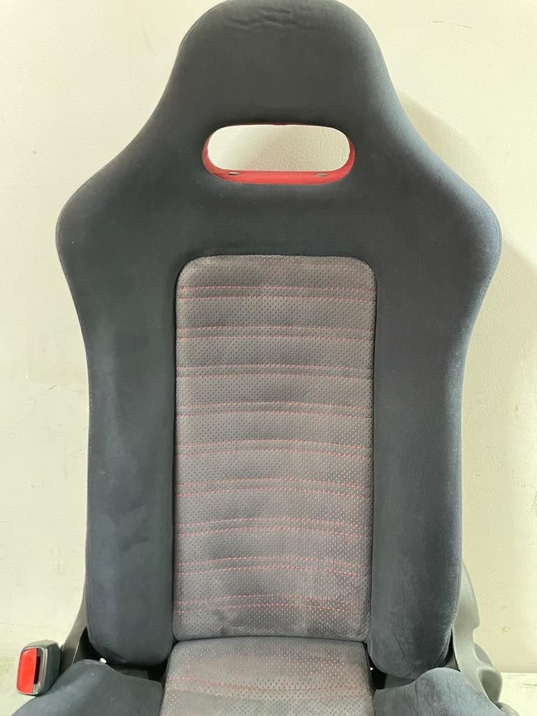 SKYLINE BCNR33 GTR SERIES 3 FRONT SEATS. (RED STITCH)