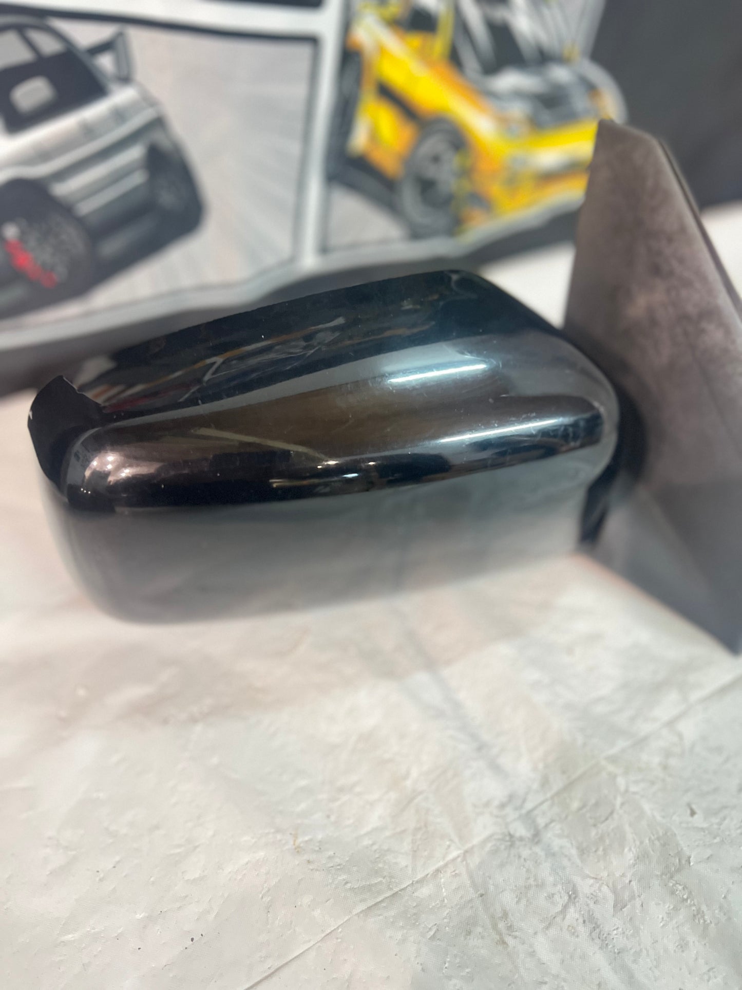 Mitsubishi Lancer Evolution 7-8-9 Mirror (LH) oem Black Colour