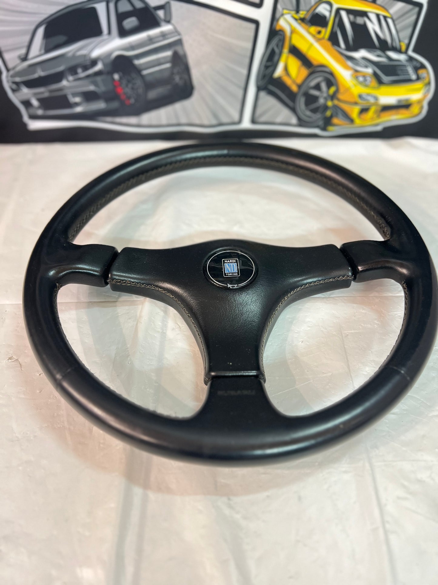 Subaru WRX Sti Nardi OEM Steering Wheel Used condition. Gc8 Gf8 Legacy.