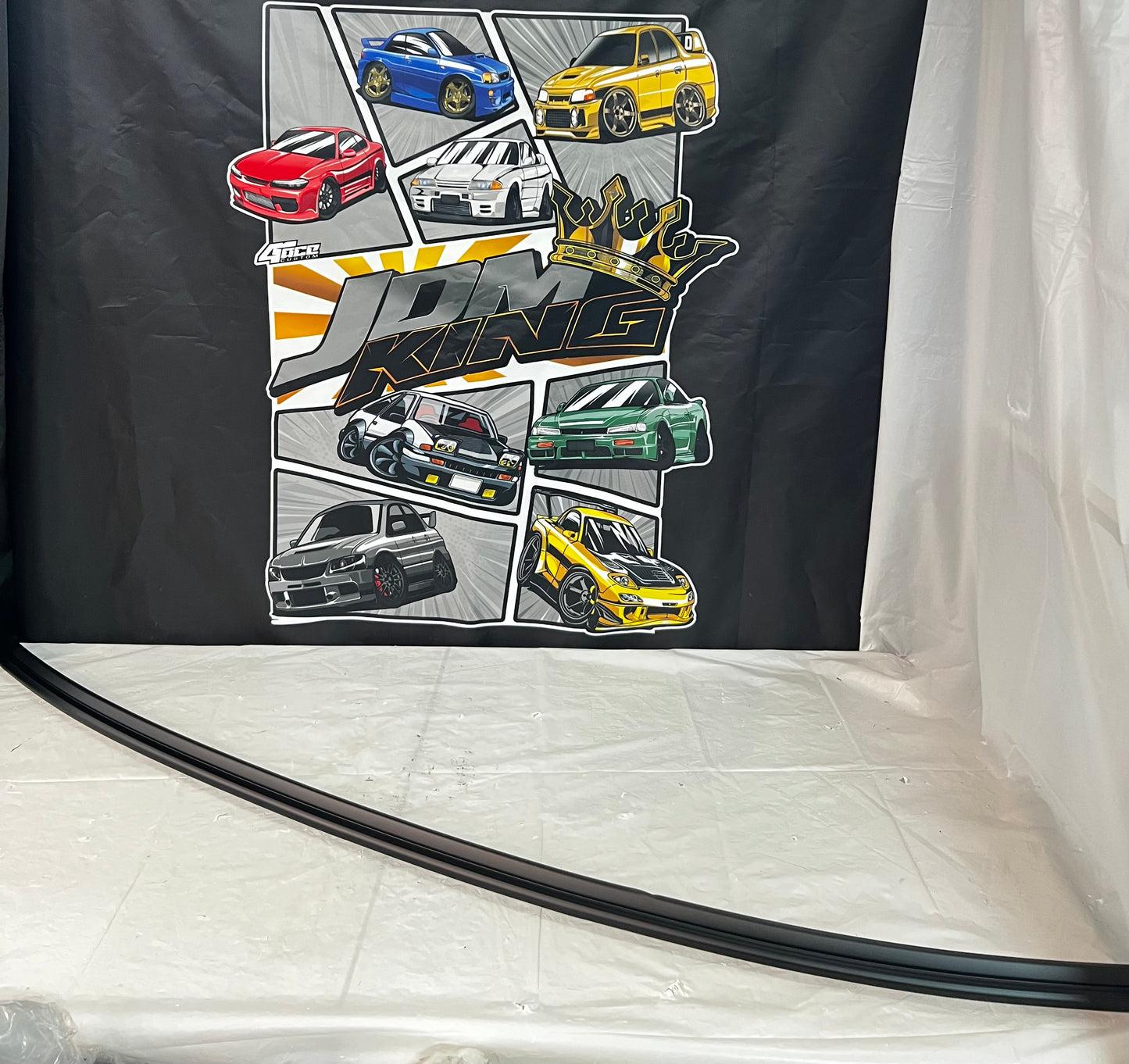 MITSUBISHI LANCER EVOLUTION 7/8/9 CT9A BRAND NEW REAR LOWER WINDOW MOULD MR520295