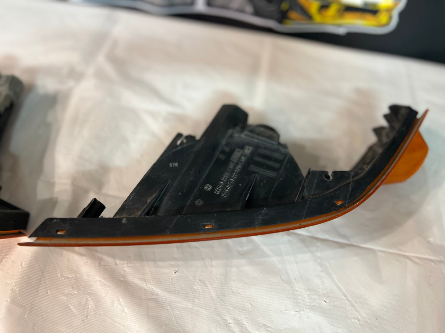 Nissan S14 Silvia 200sx JDM front bar indicators. (Sold in pairs)