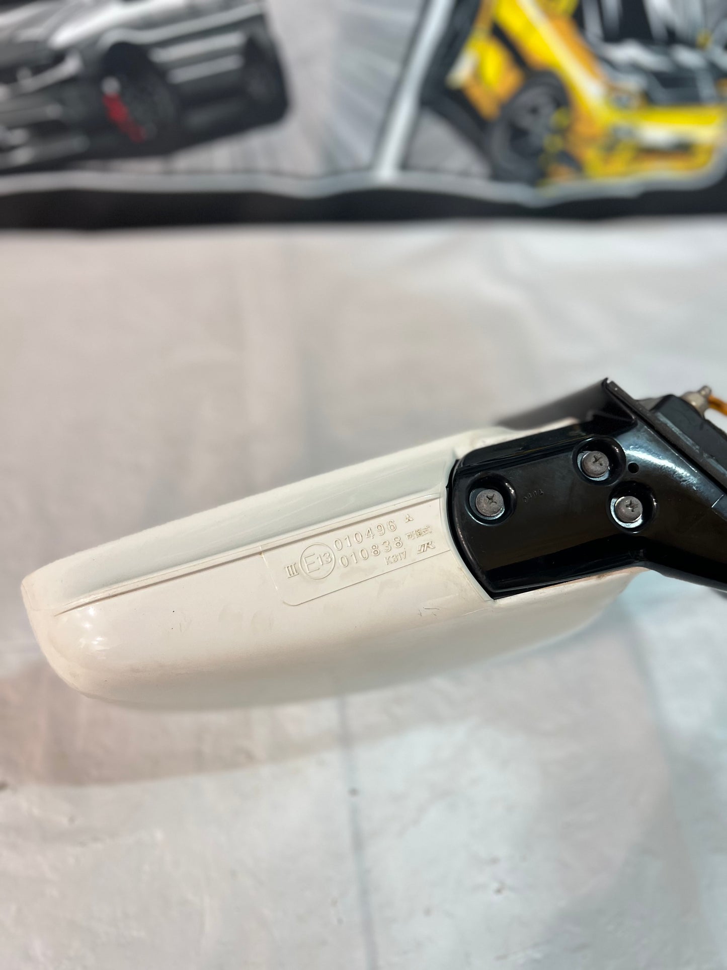 Mitsubishi Lancer Evolution 7-8-9 Mirror (RH) oem White Colour