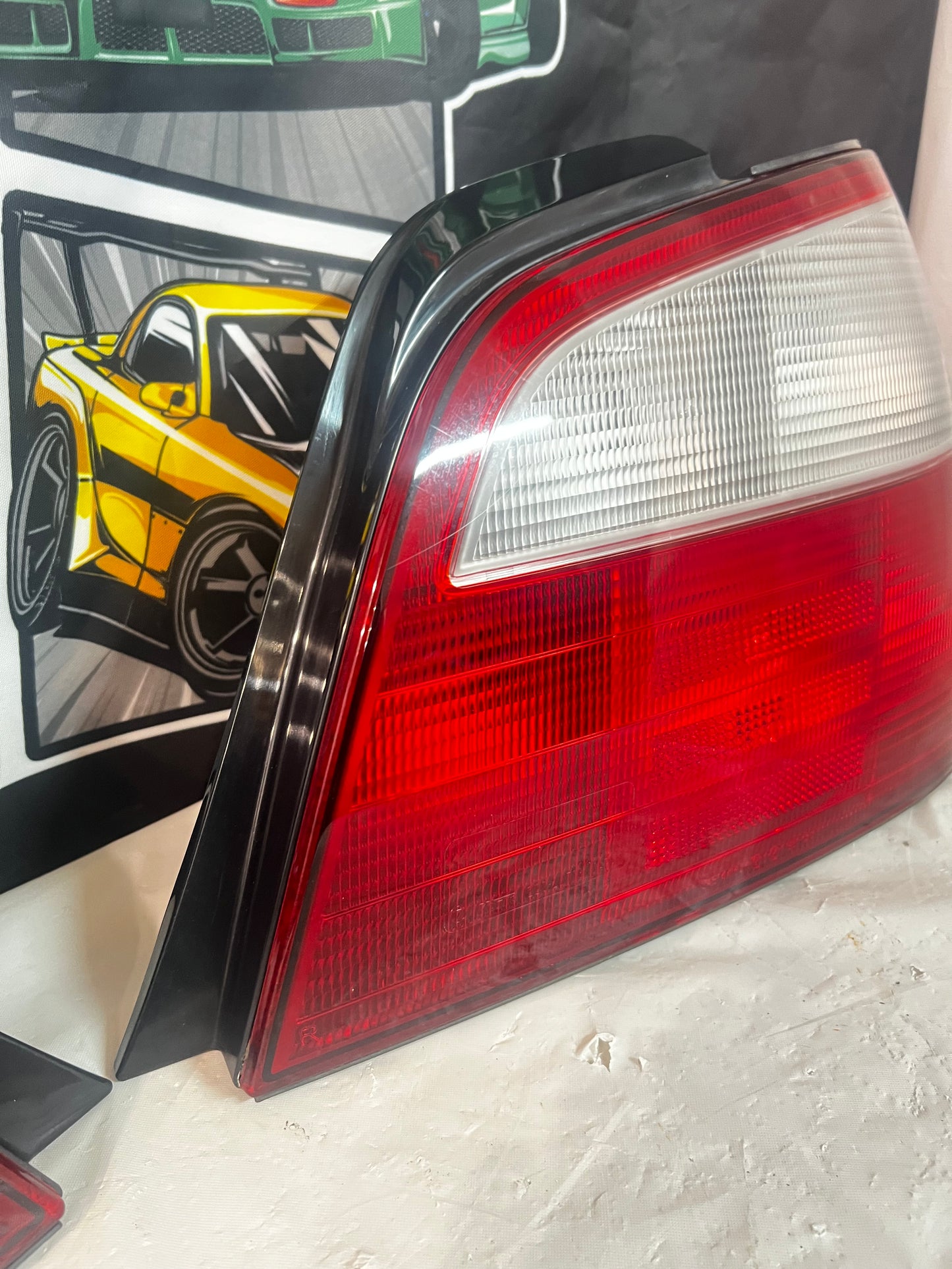 Subaru Impreza WRX STI BUGEYE 2002 JDM STi GDA Tail Lights (LH&RH) Pair.