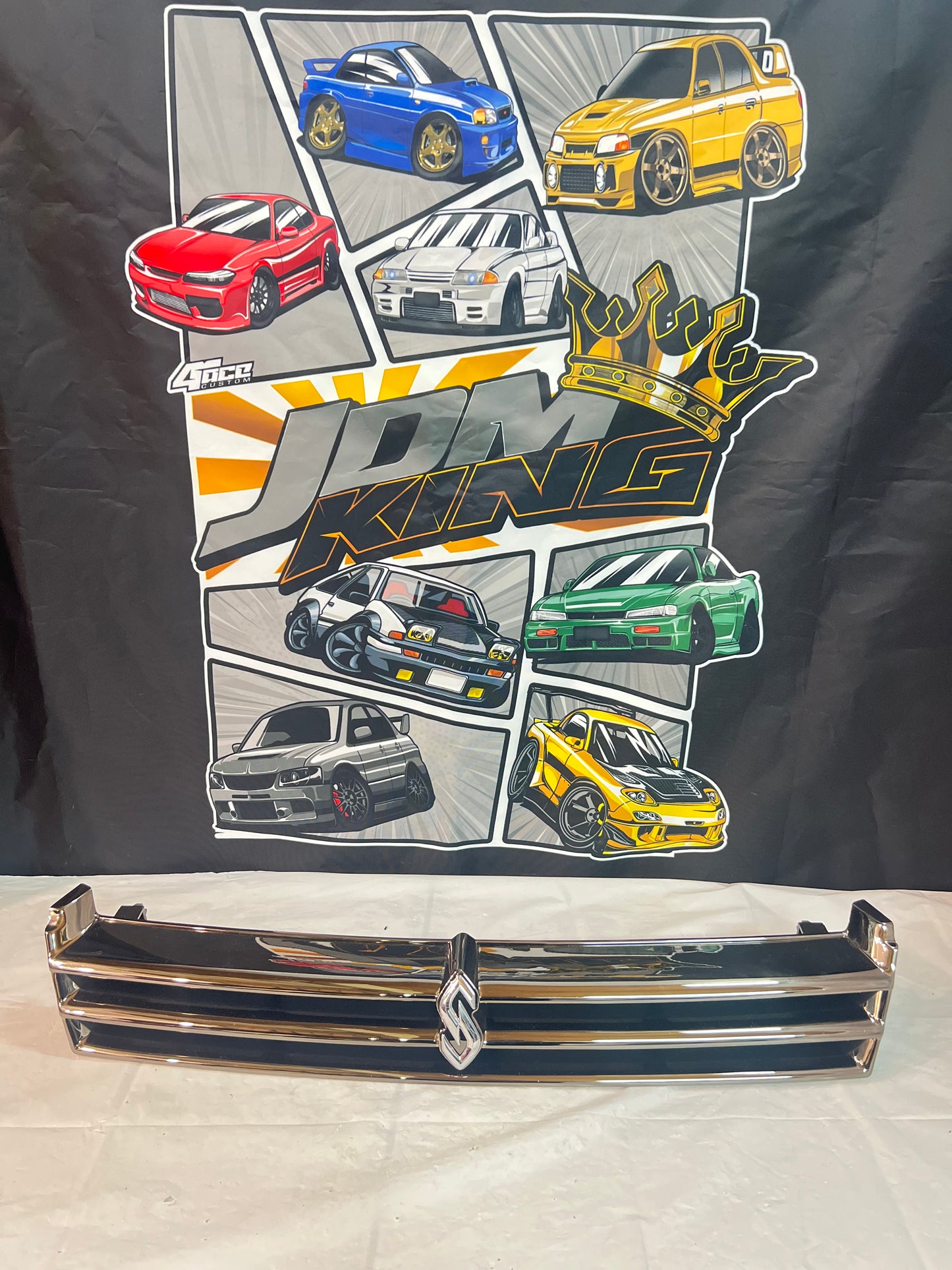 Nissan Skyline R33 GTST Series 1 NOS BRAND NEW GENUINE GRILLE (RARE)
