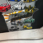 Mitsubishi Lancer Evo 1-2-3 genuine rear window upper mould (brandnew)
