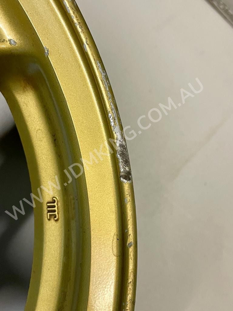 Subaru WRX Gc8 sti oem gold wheels