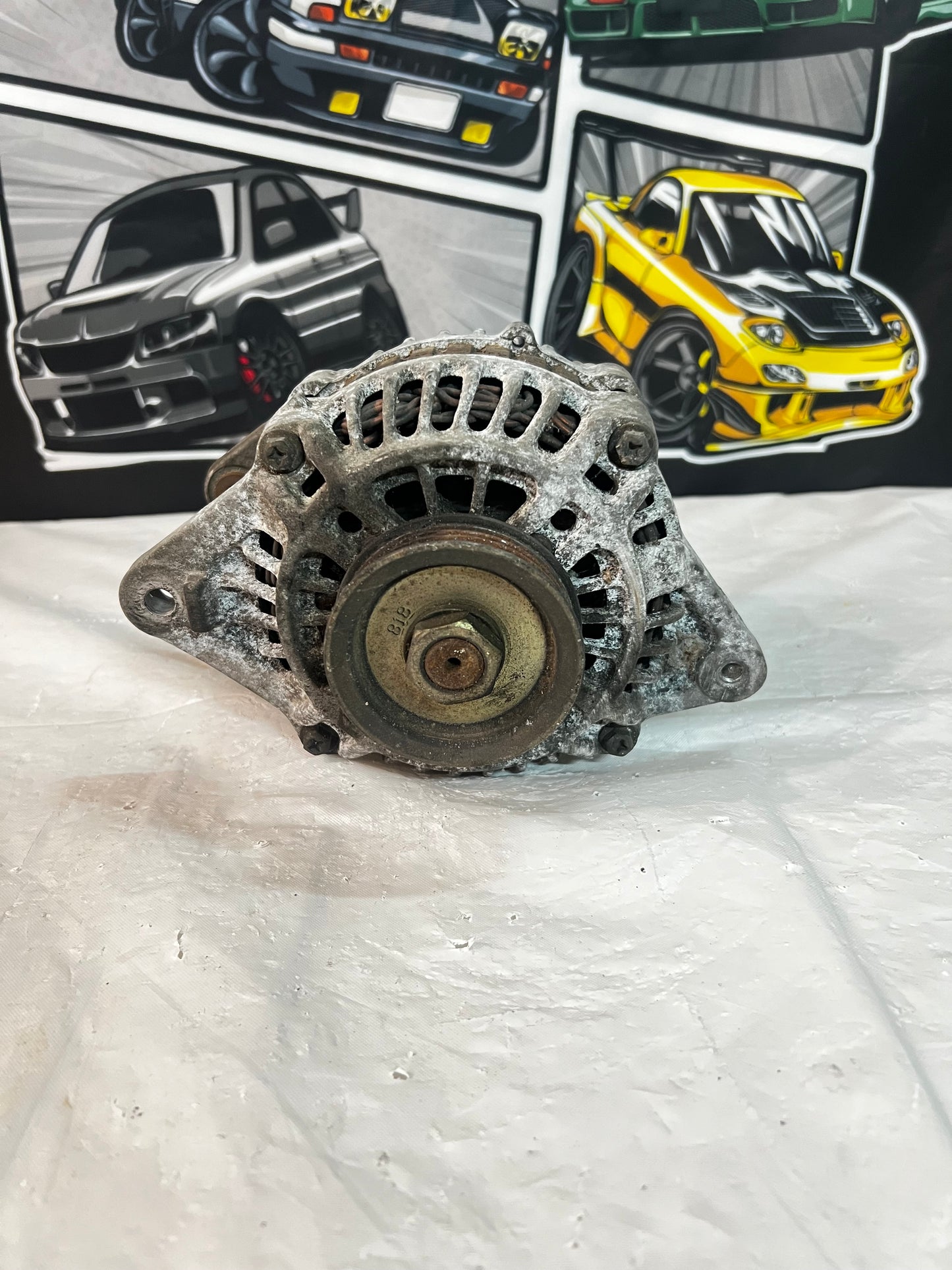 MITSUBISHI LANCER EVOLUTION 2/3 Genuine Alternator4G63 MD190819 A2T38391