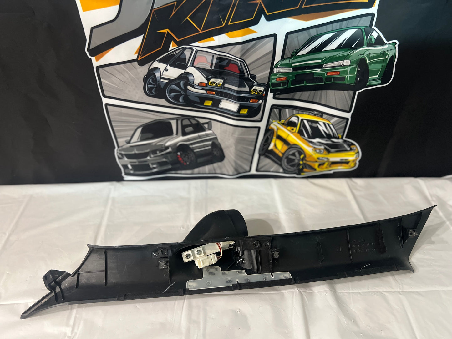 Nissan S15 200sx Silvia Option B BoostGauge + A Pillar Trim.(DISCONTINUED ITEM)
