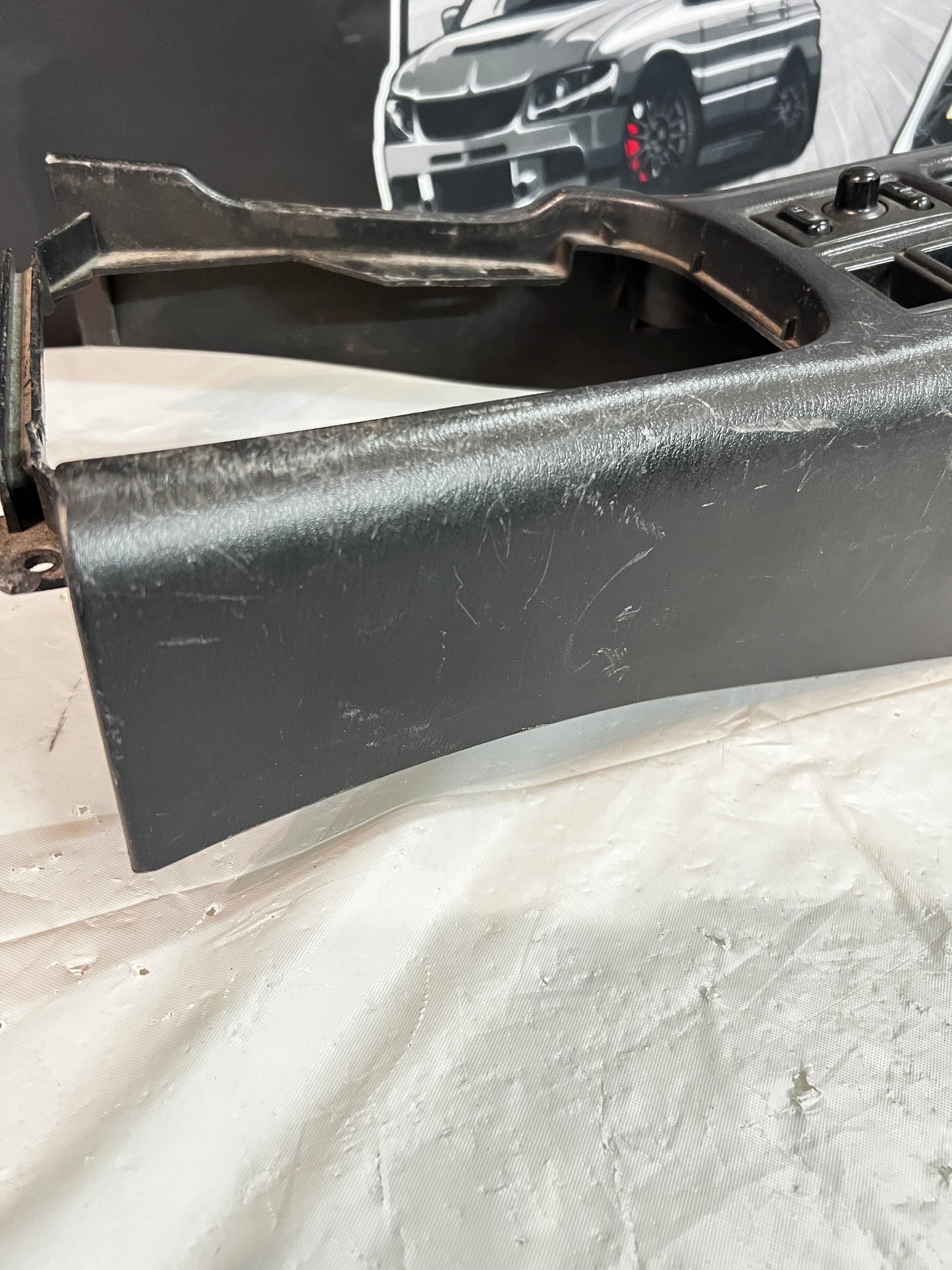 NISSAN SILVIA S14 200sx Center Console Used Scratched & Damaged (C)