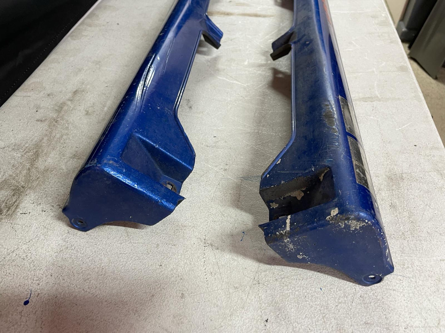 Nissan Silvia S14/200sx Side skirts with end caps. Kouki/ADM (damaged)