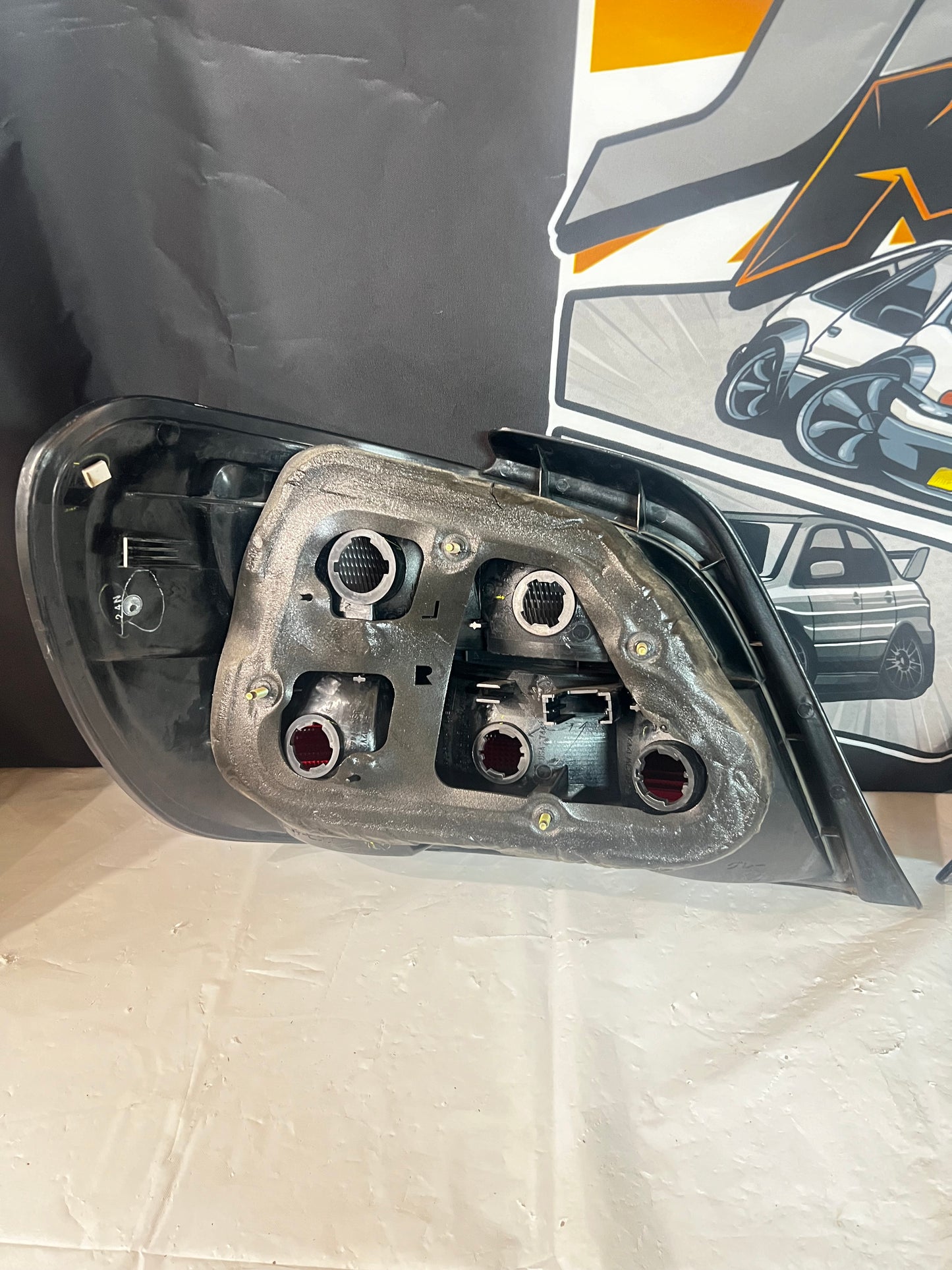 Subaru Impreza WRX STI BUGEYE 2002 JDM STi GDA Tail Lights (LH&RH) Pair.