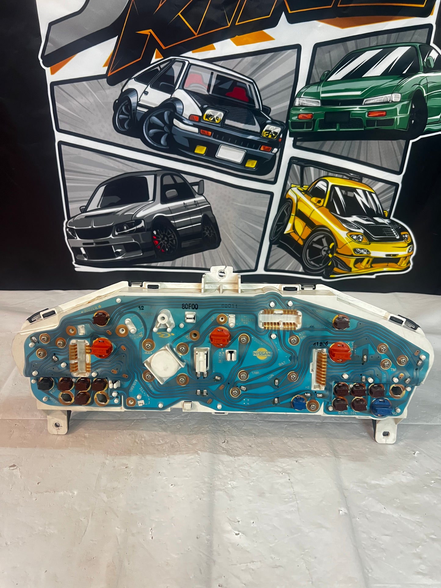 Nissan Silvia S14 200sx JDM INSTRUMENT CLUSTER 151,468km Kouki series 2.