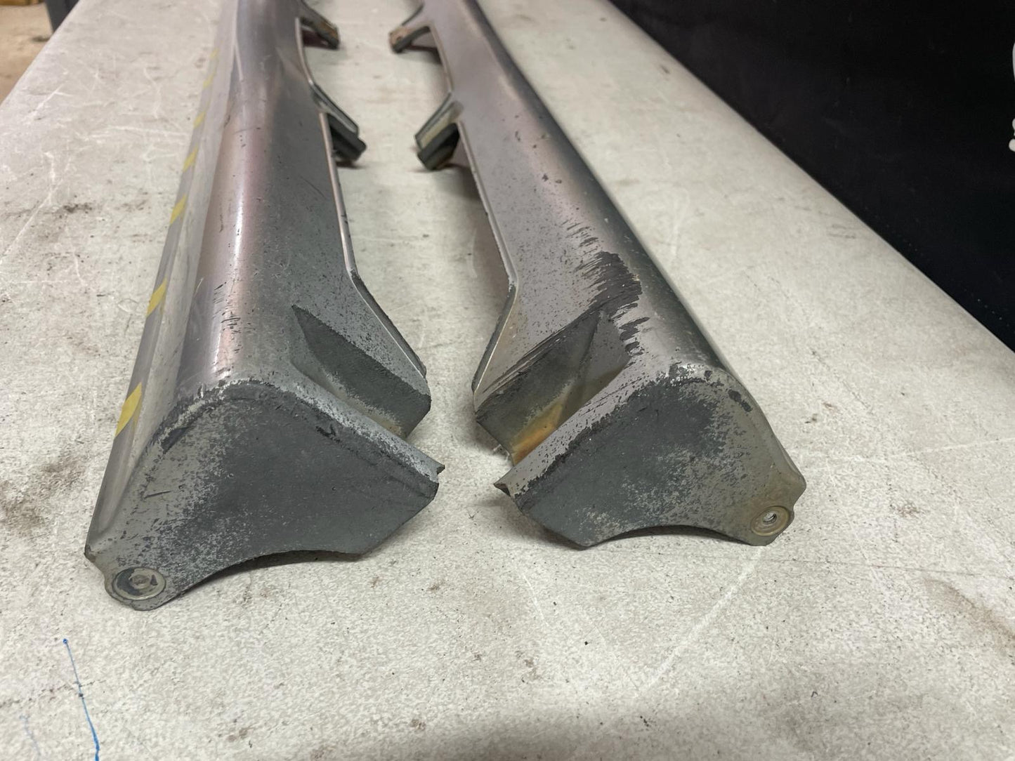 Nissan Silvia S14/200sx Side skirts with end caps. Kouki/ADM