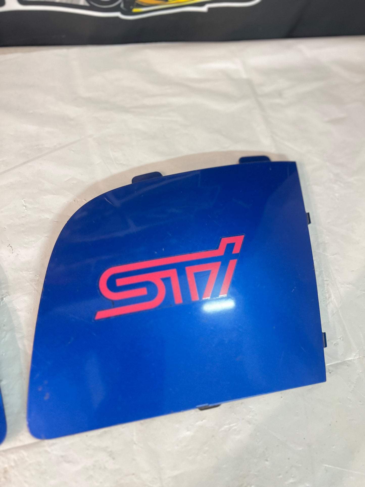 Subaru Impreza WRX Sti Hawkeye fog light covers (used) LH & RH