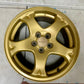 Subaru Impreza WRX GC8 STI OEM WHEELS (Gold) 5x100